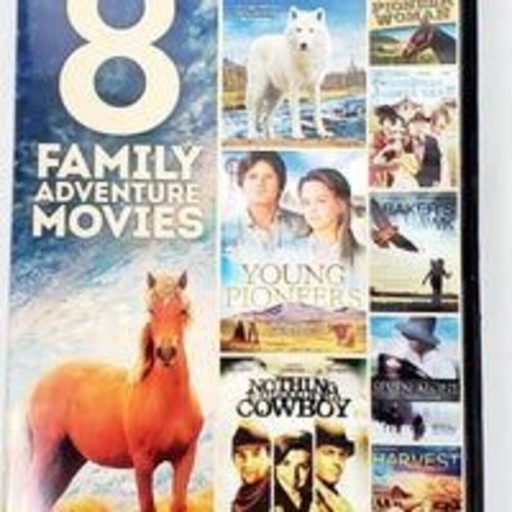 8 Family Adventure Movie [DVD, Set]